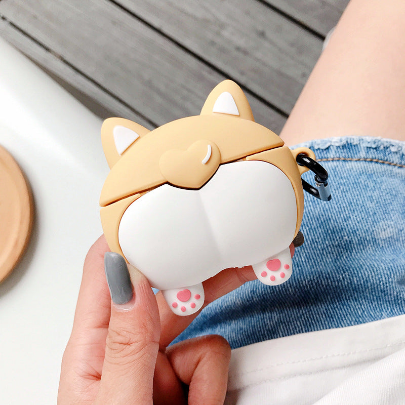 コーギーハートシェイプケース【AirPods(エアーポッズ)】