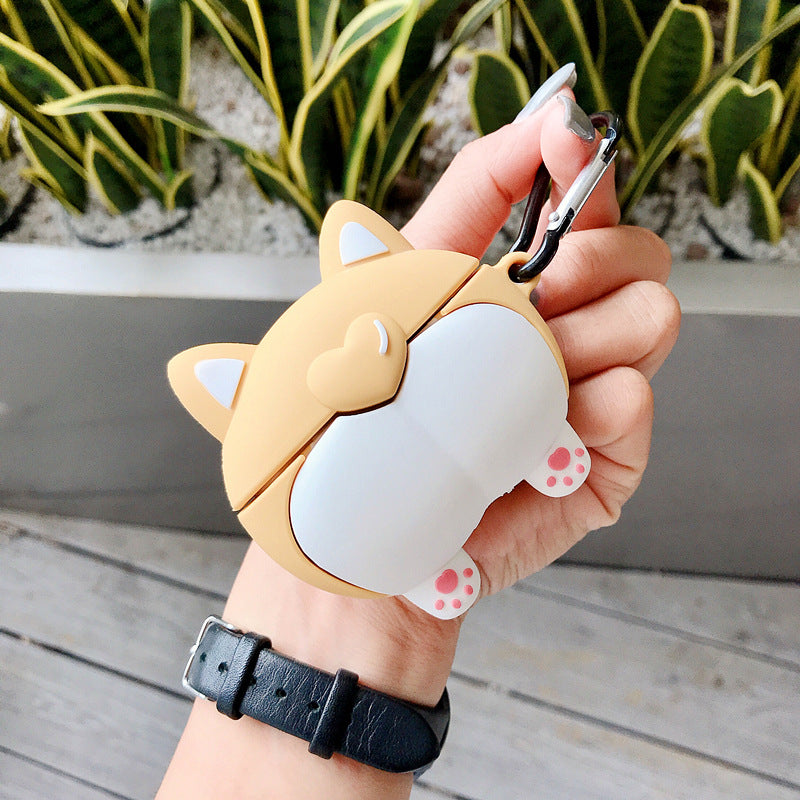 コーギーハートシェイプケース【AirPods(エアーポッズ)】