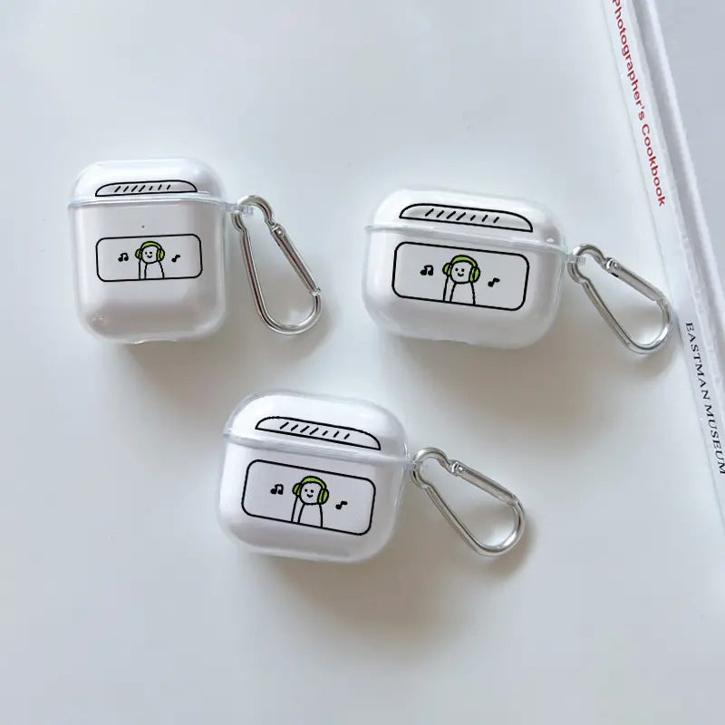 ヒアリングミュージックTPUケース【AirPods(エアーポッズ)】