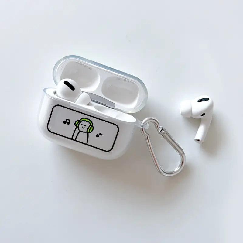 ヒアリングミュージックTPUケース【AirPods(エアーポッズ)】