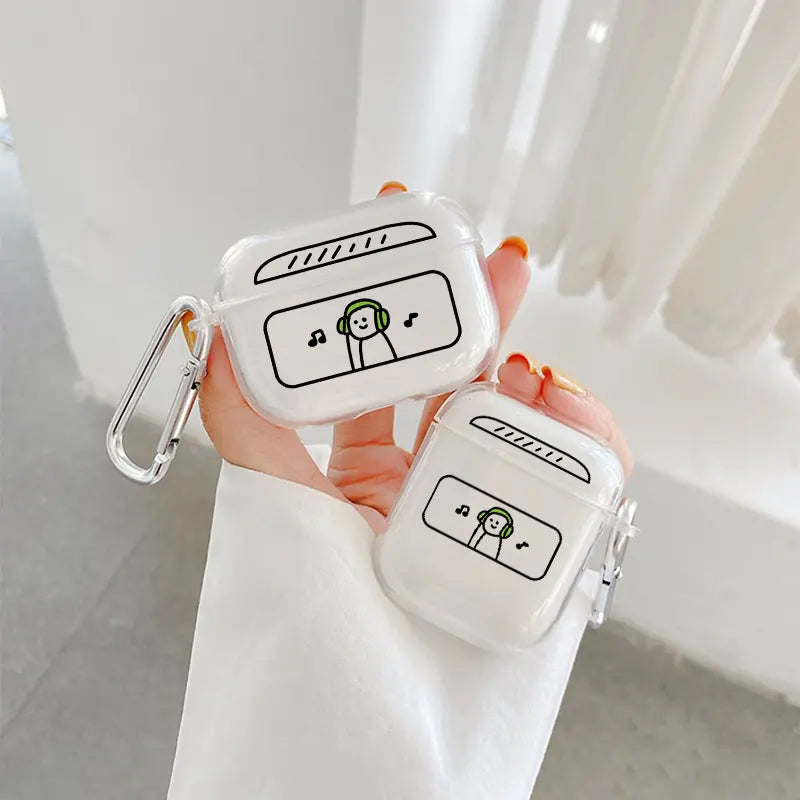 ヒアリングミュージックTPUケース【AirPods(エアーポッズ)】