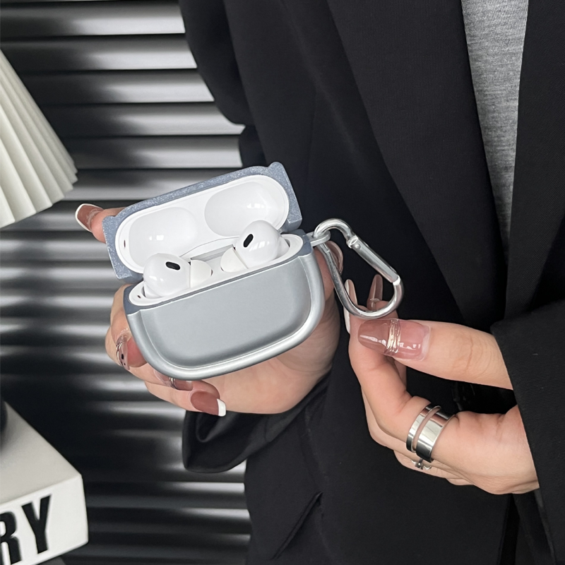 メタリックデザインTPUケース【AirPods(エアーポッズ)】