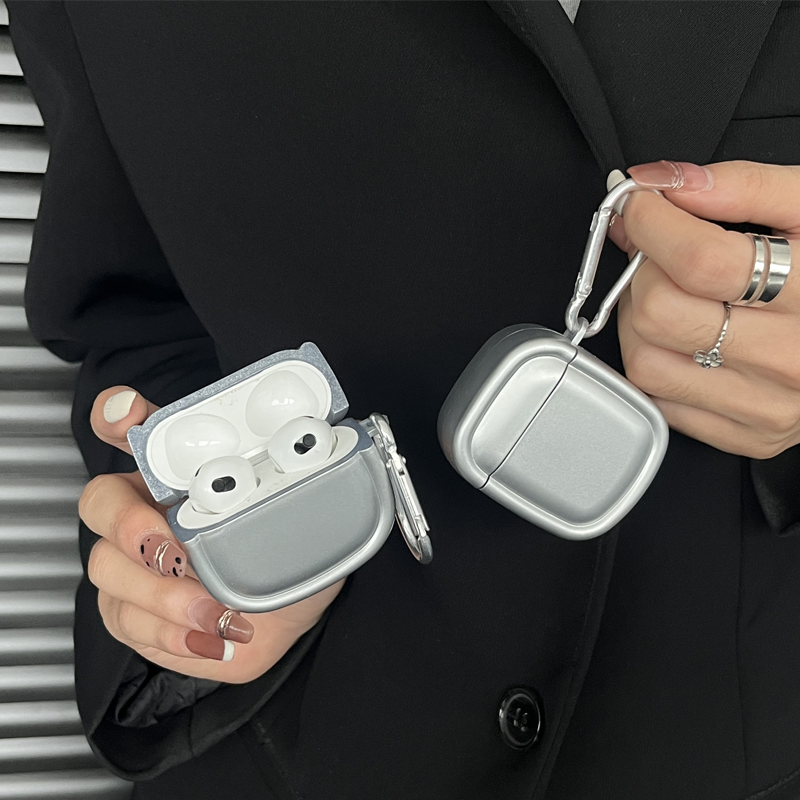 メタリックデザインTPUケース【AirPods(エアーポッズ)】