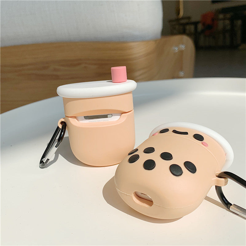 タピオカミルクティーシリコンケース【AirPods(エアーポッズ)】