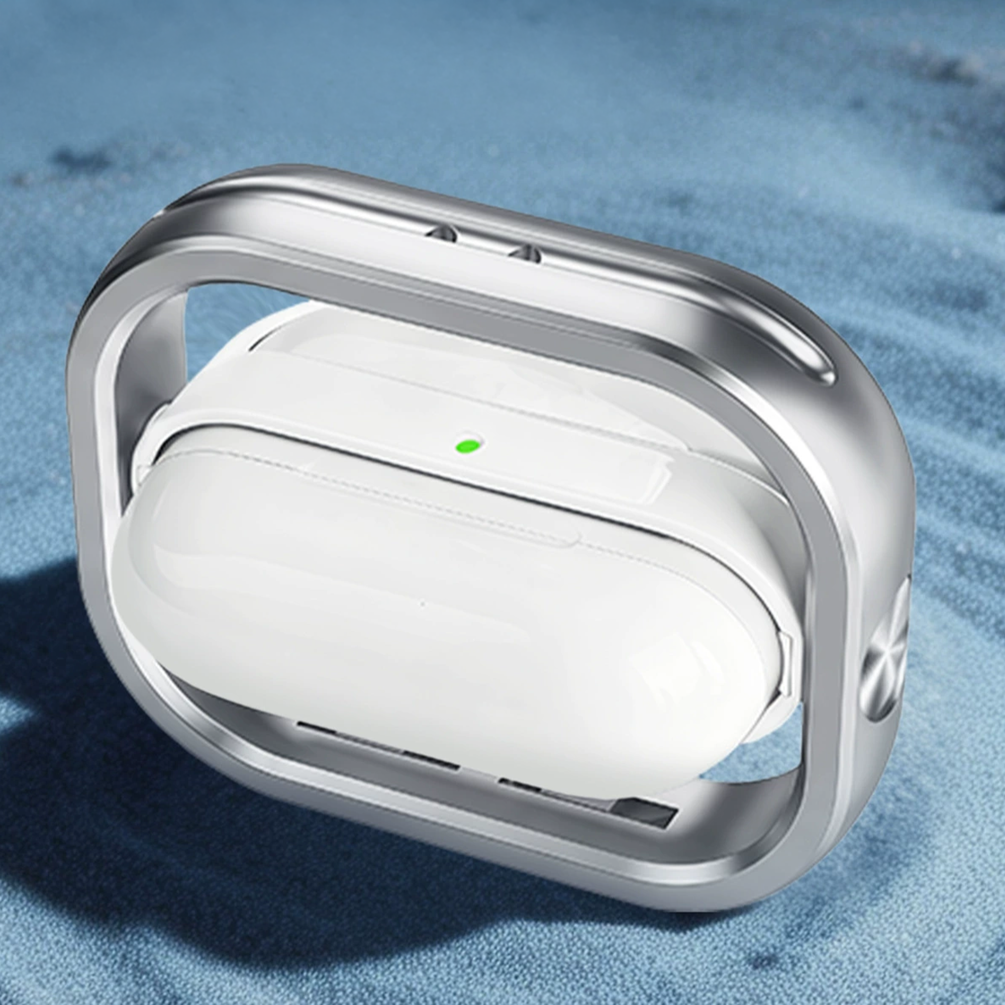 スピンホルダーメタルケース【AirPods(エアーポッズ)】