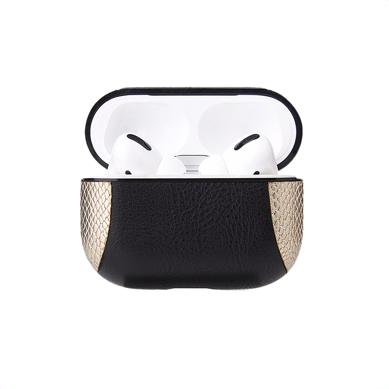 スネークレザーデザインケース【AirPods(エアーポッズ)】