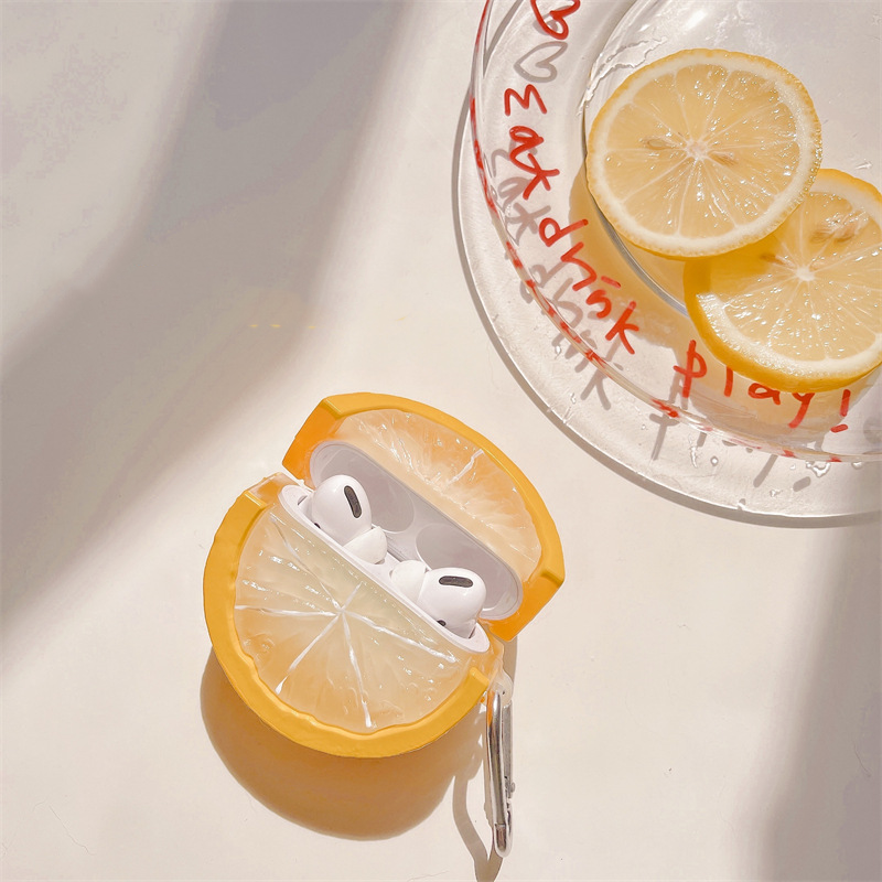 レモンクリスタルケース【AirPods(エアーポッズ)】