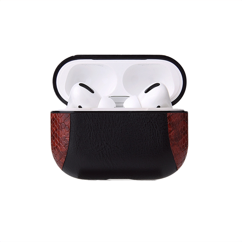 スネークレザーデザインケース【AirPods(エアーポッズ)】
