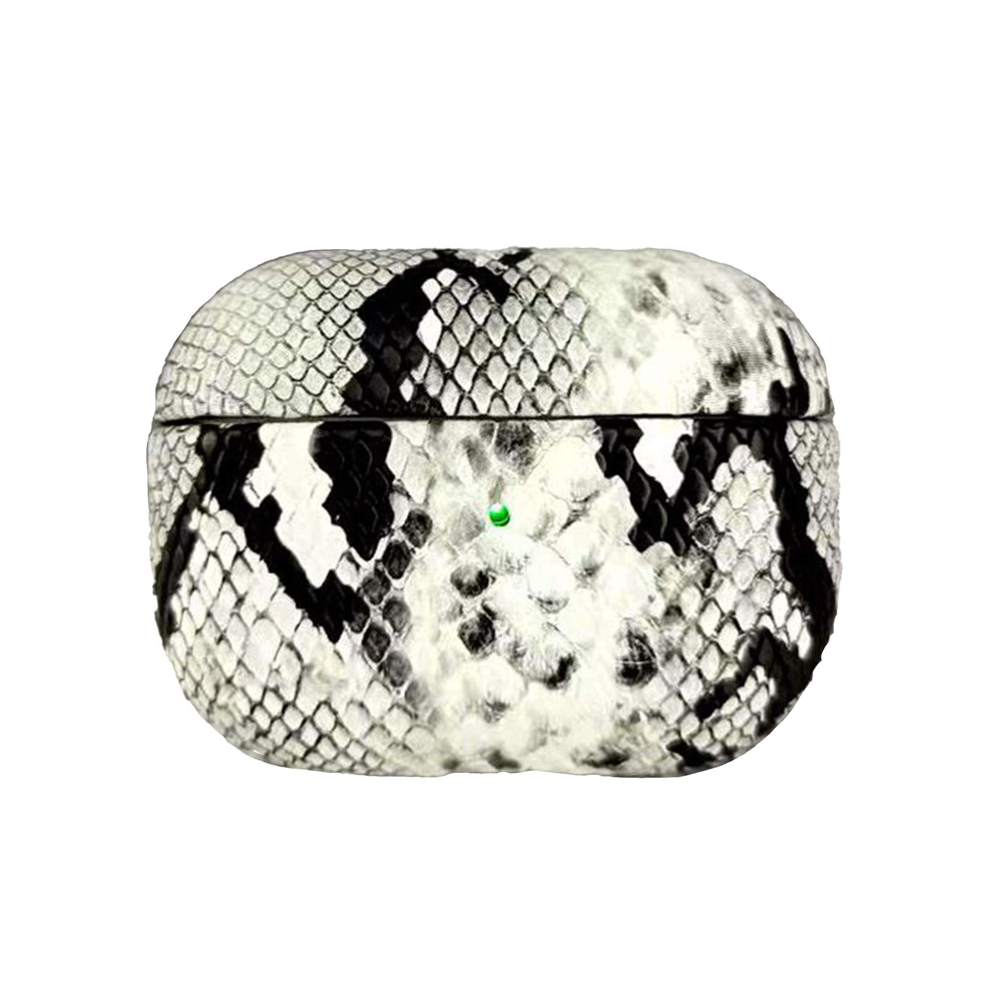brunt スネークフィズ　コヨーテ　専用ケース付き スネークレザーPCケース【AirPods（エアーポッズ）】 - AirPodsケース