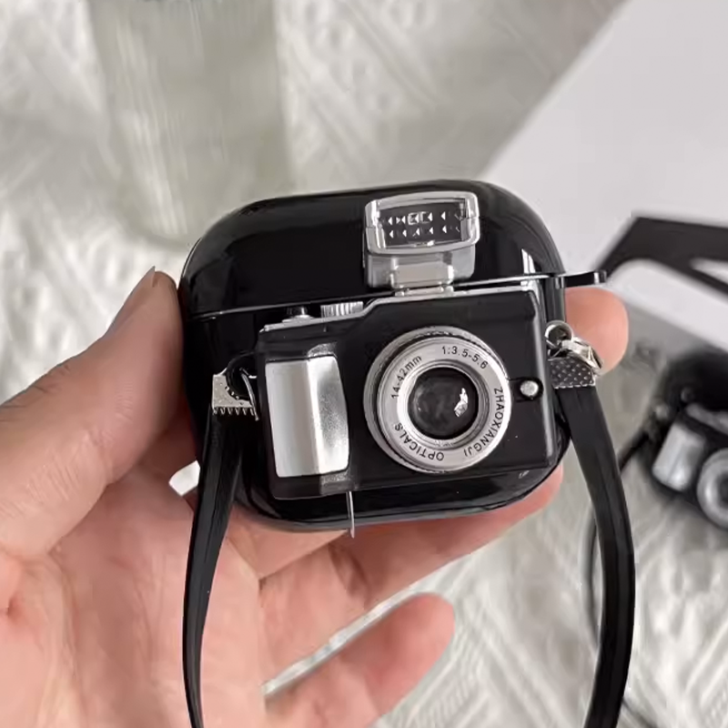 レトロカメラケース【AirPods(エアーポッズ)】