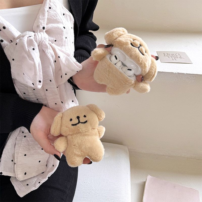 プラッシュパピーケース【AirPods(エアーポッズ)】