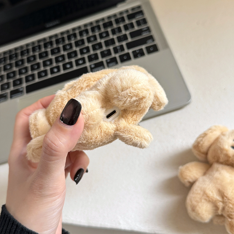 プラッシュパピーケース【AirPods(エアーポッズ)】