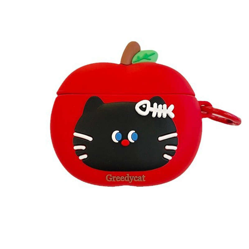 アップルキャットシリコンケース【AirPods(エアーポッズ)】