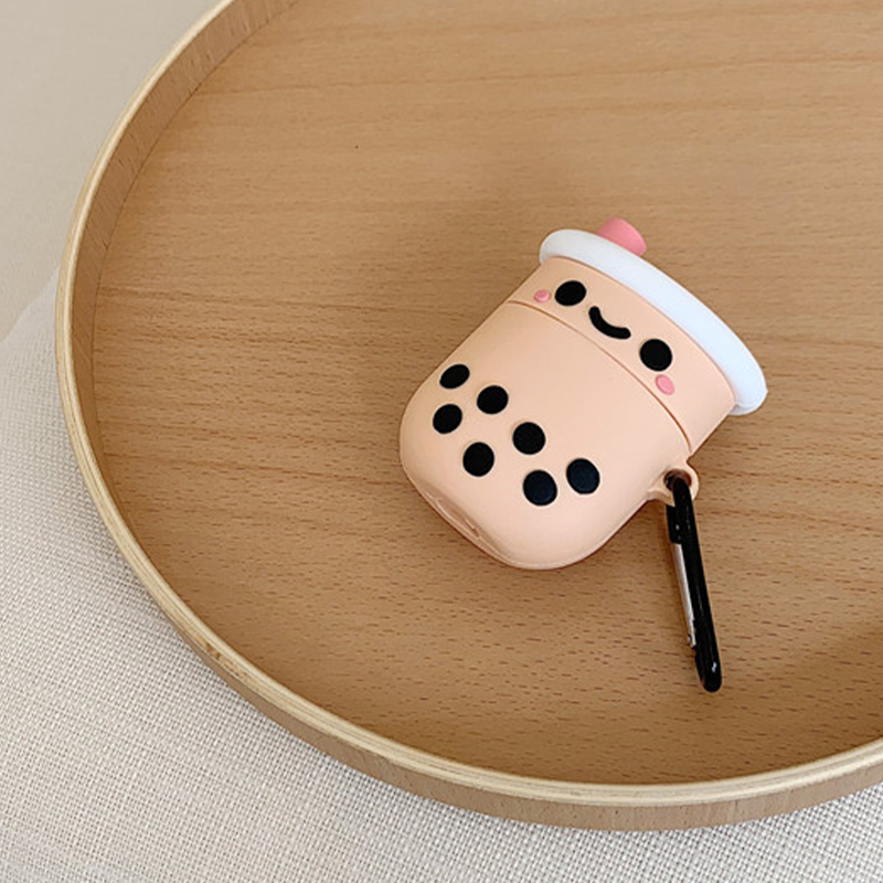 タピオカミルクティーシリコンケース【AirPods(エアーポッズ)】