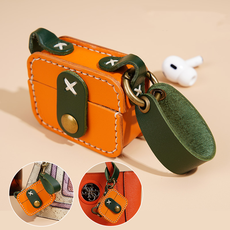 レザーキャットプレミアムケース【AirPods(エアーポッズ)】