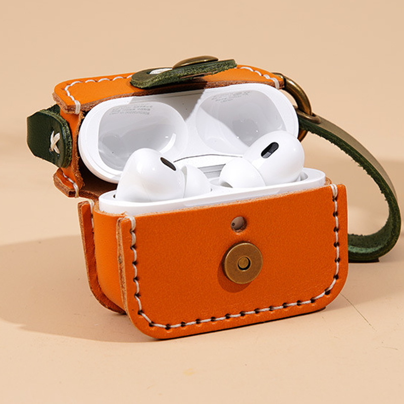 レザーキャットプレミアムケース【AirPods(エアーポッズ)】