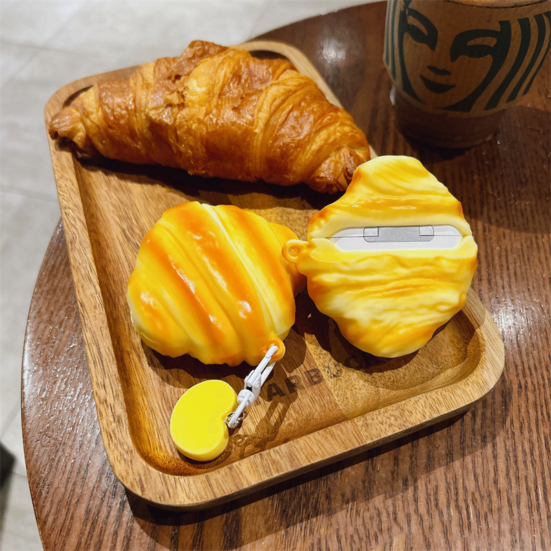 クロワッサンシリコンケース【AirPods(エアーポッズ)】