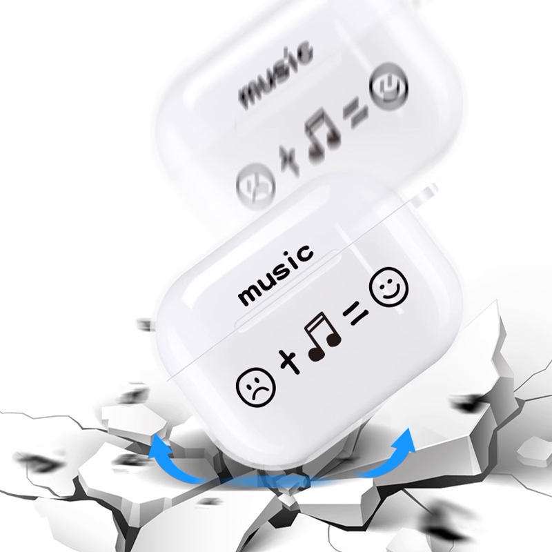 ミュージックスマイリーケース【AirPods(エアーポッズ)】