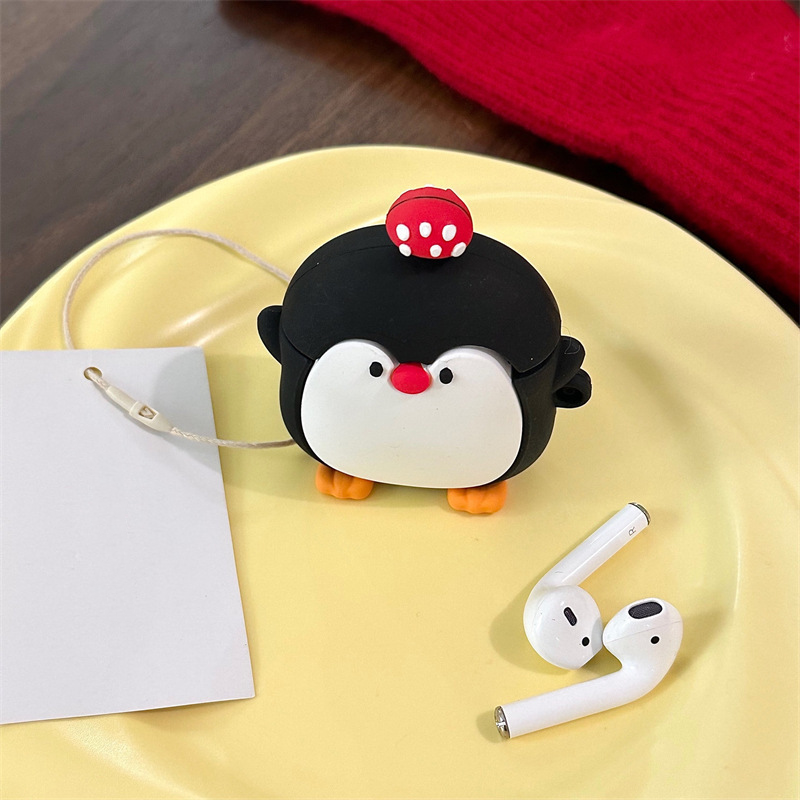 マッシュルームペンギンケース【AirPods(エアーポッズ)】