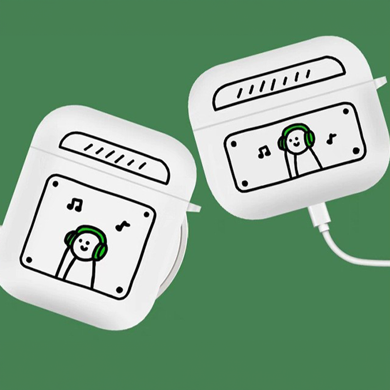 ヒアリングミュージックTPUケース【AirPods(エアーポッズ)】