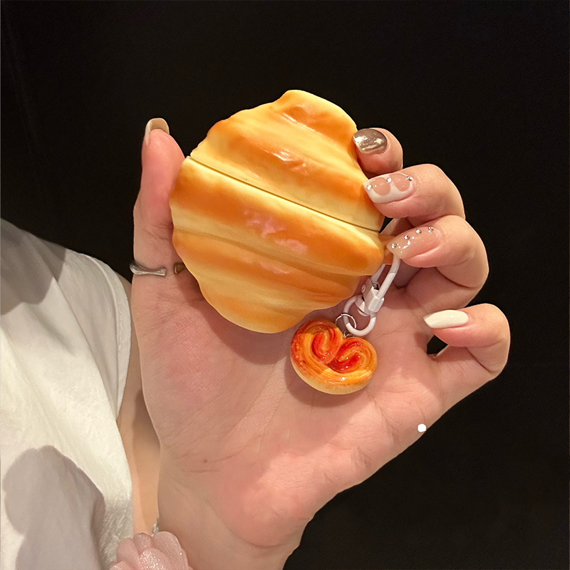 クロワッサンシリコンケース【AirPods(エアーポッズ)】