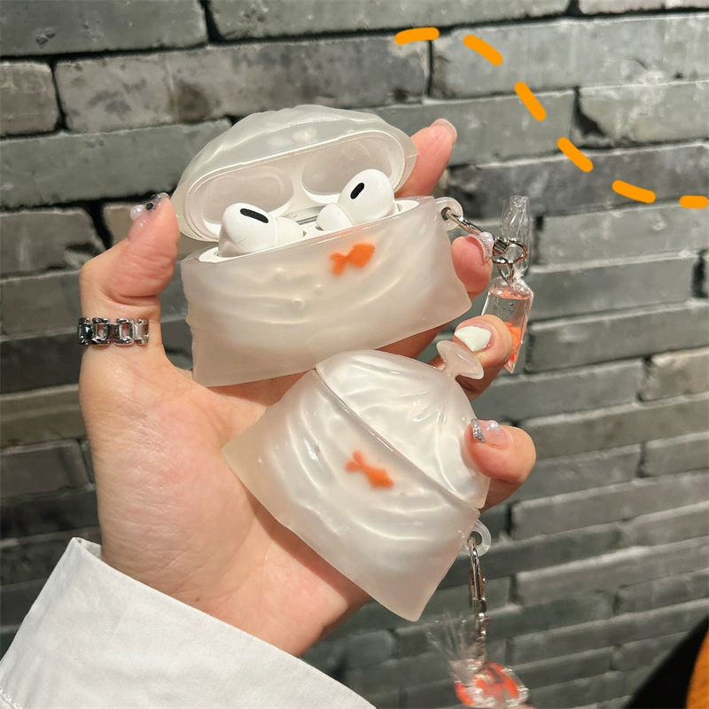 バッグウィズゴールドフィッシュケース【AirPods(エアーポッズ)】