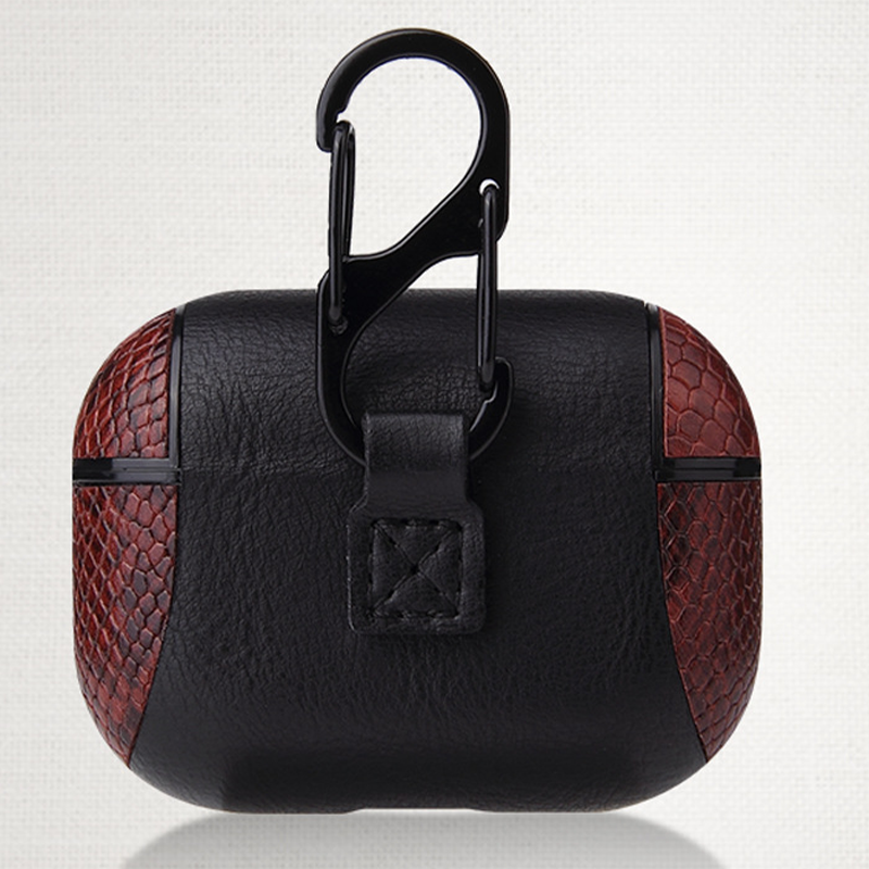 スネークレザーデザインケース【AirPods(エアーポッズ)】