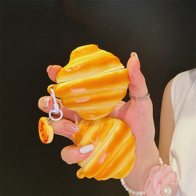 クロワッサンシリコンケース【AirPods(エアーポッズ)】