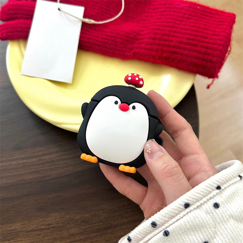 マッシュルームペンギンケース【AirPods(エアーポッズ)】