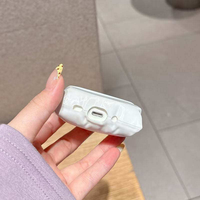 ホワイトピローケース【AirPods(エアーポッズ)】