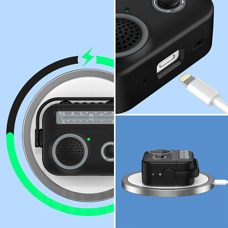 ポップラジオシリコンケース【AirPods(エアーポッズ)】