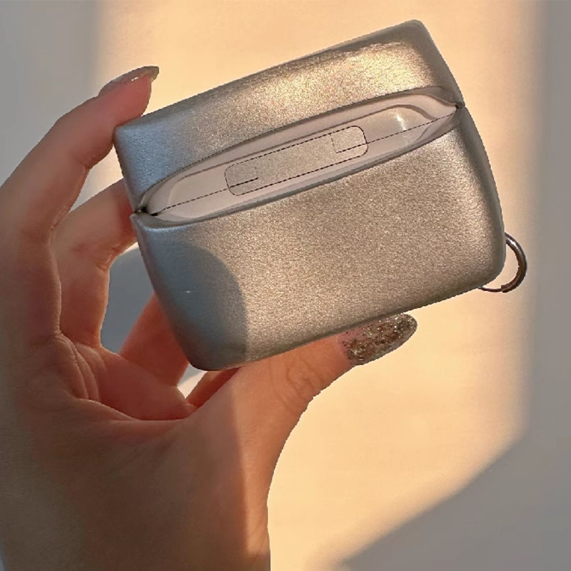 シルバーワンアイプレミアムケース【AirPods(エアーポッズ)】