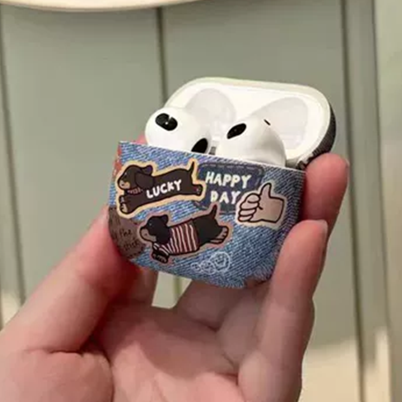 カートゥーンダックスデコケース【AirPods(エアーポッズ)】