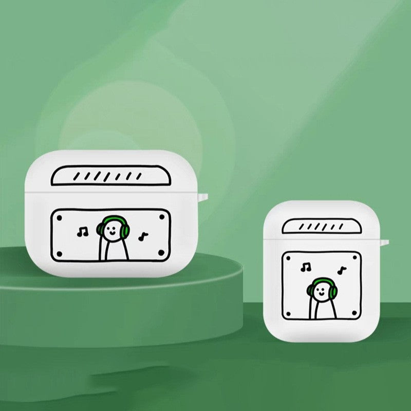 ヒアリングミュージックTPUケース【AirPods(エアーポッズ)】