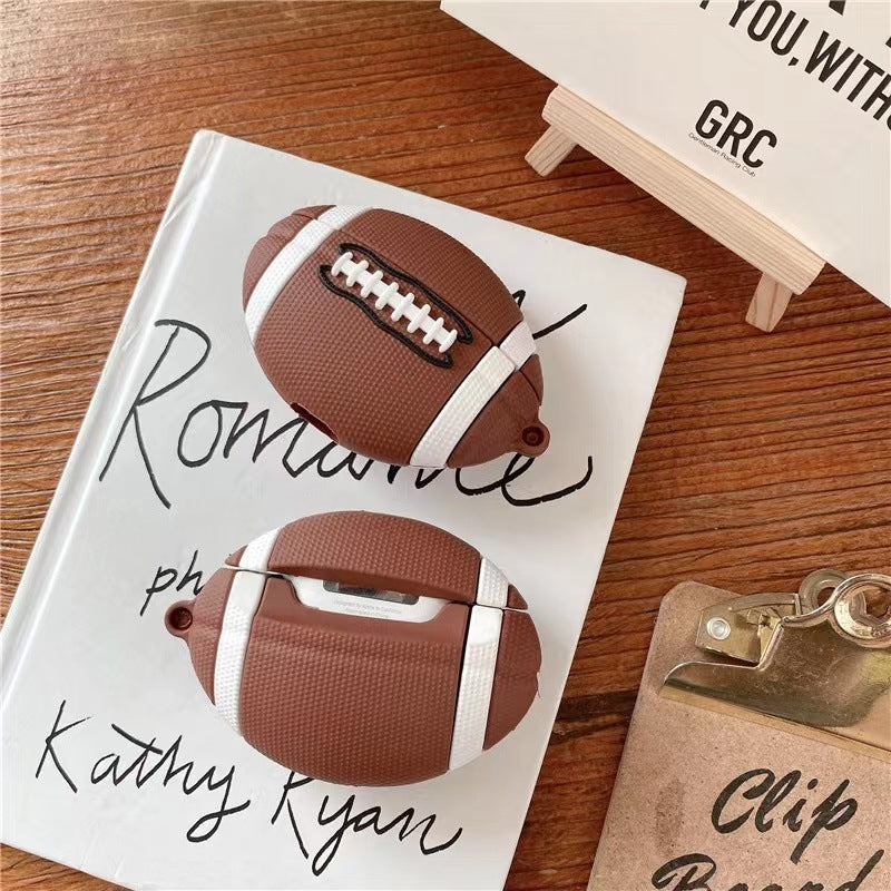 ラグビーボールデザインケース【AirPods(エアーポッズ)】