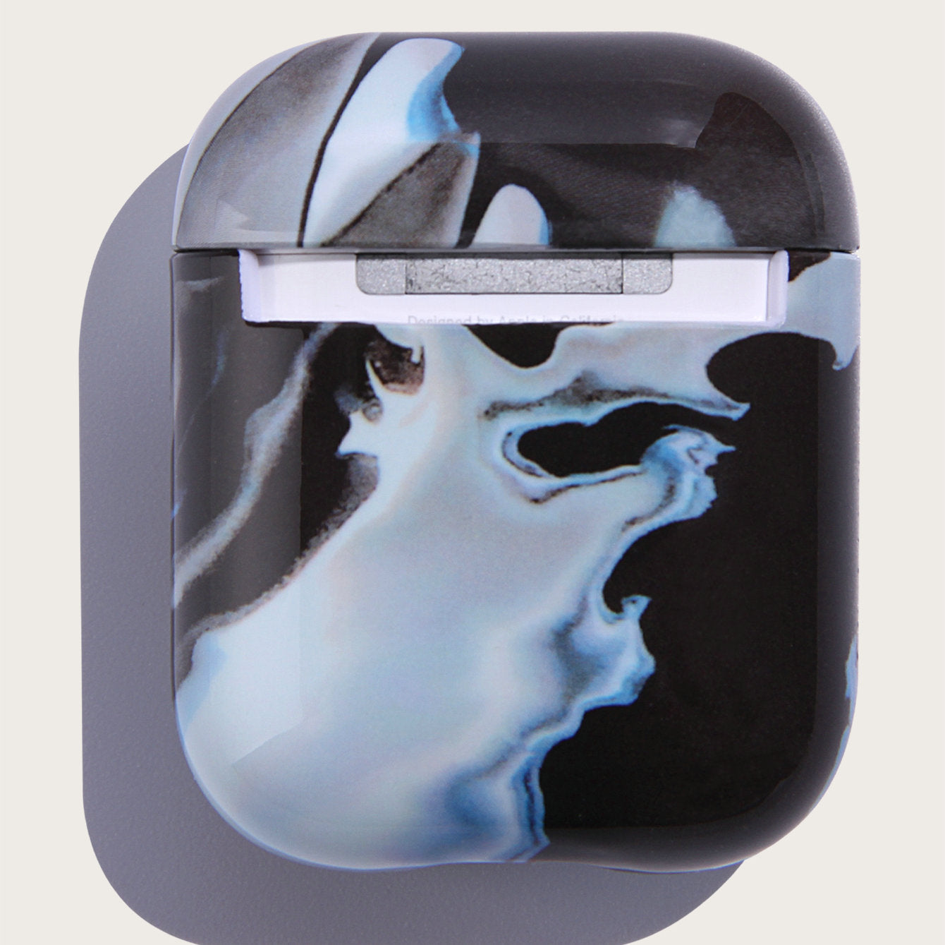 シンプルマーブルケース【AirPods(エアーポッズ)】