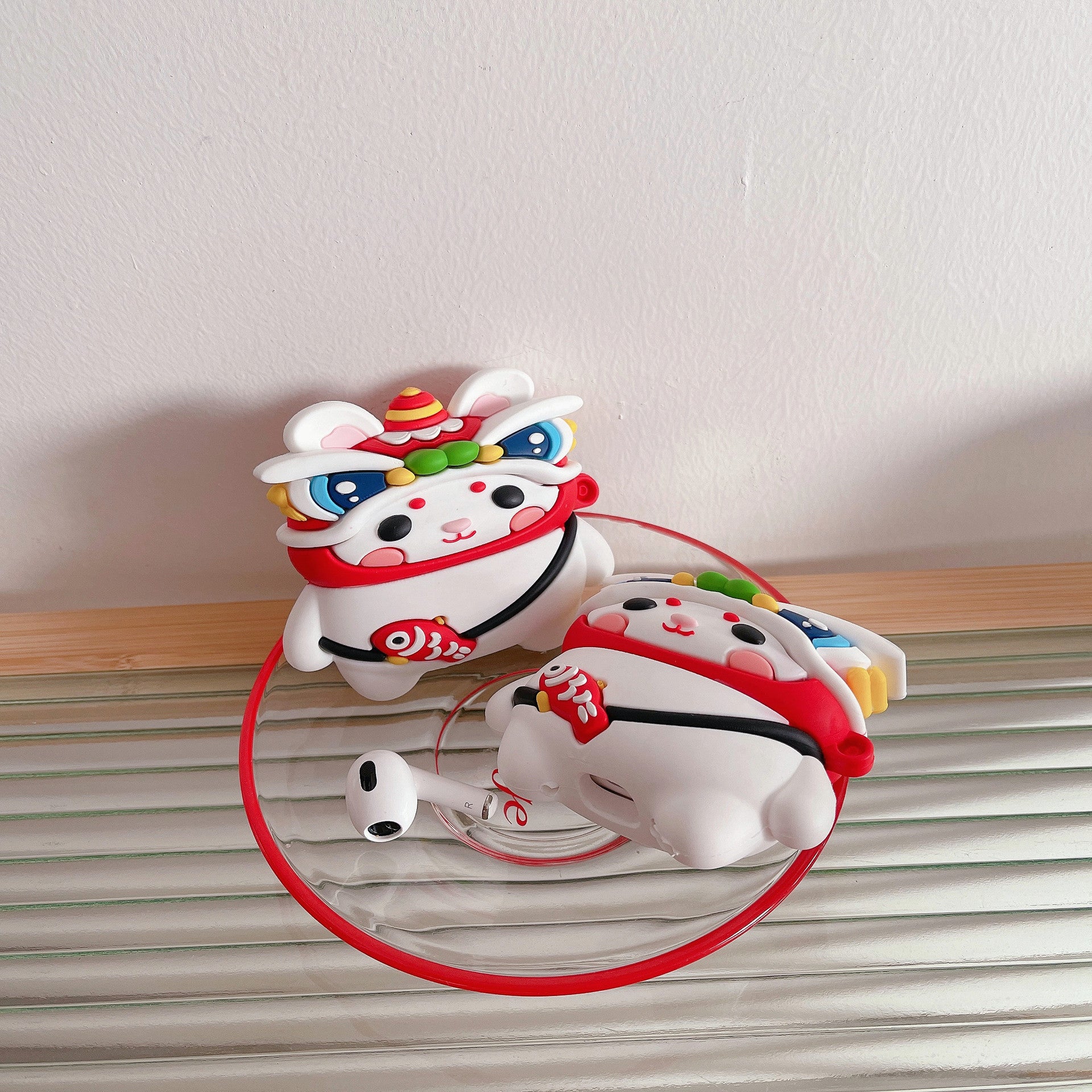ライオンダンスラビットケース【AirPods(エアーポッズ)】