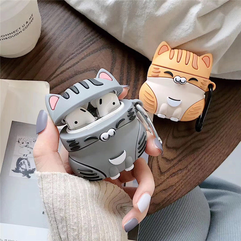 キュートファットキャットケース【AirPods(エアーポッズ)】