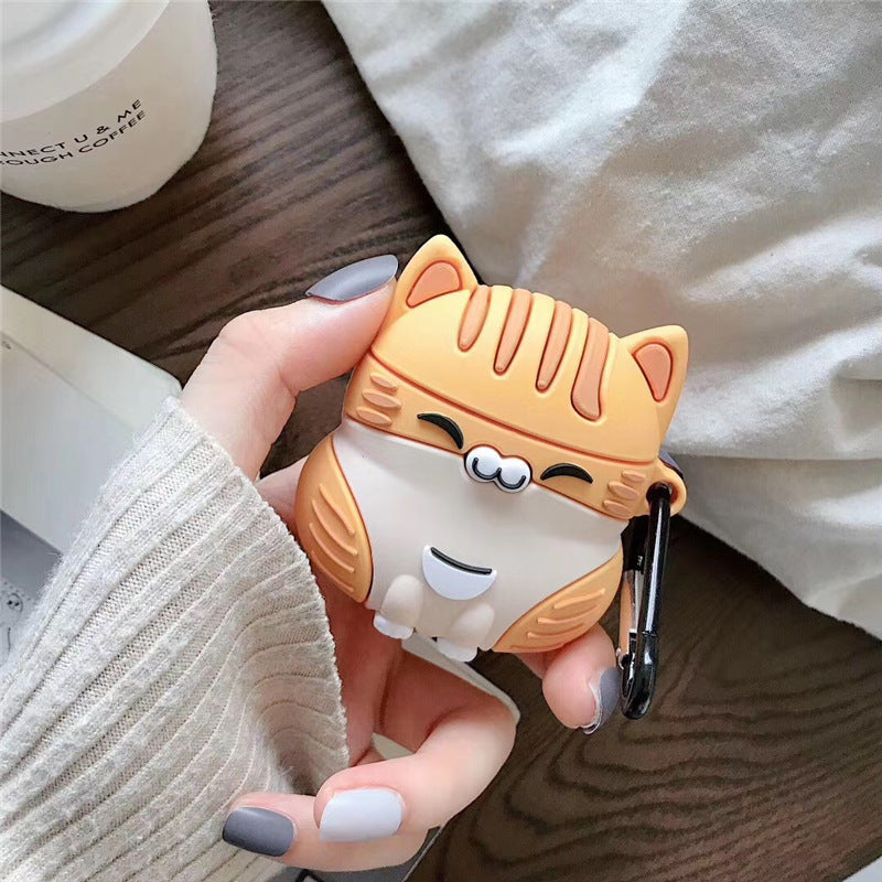 キュートファットキャットケース【AirPods(エアーポッズ)】