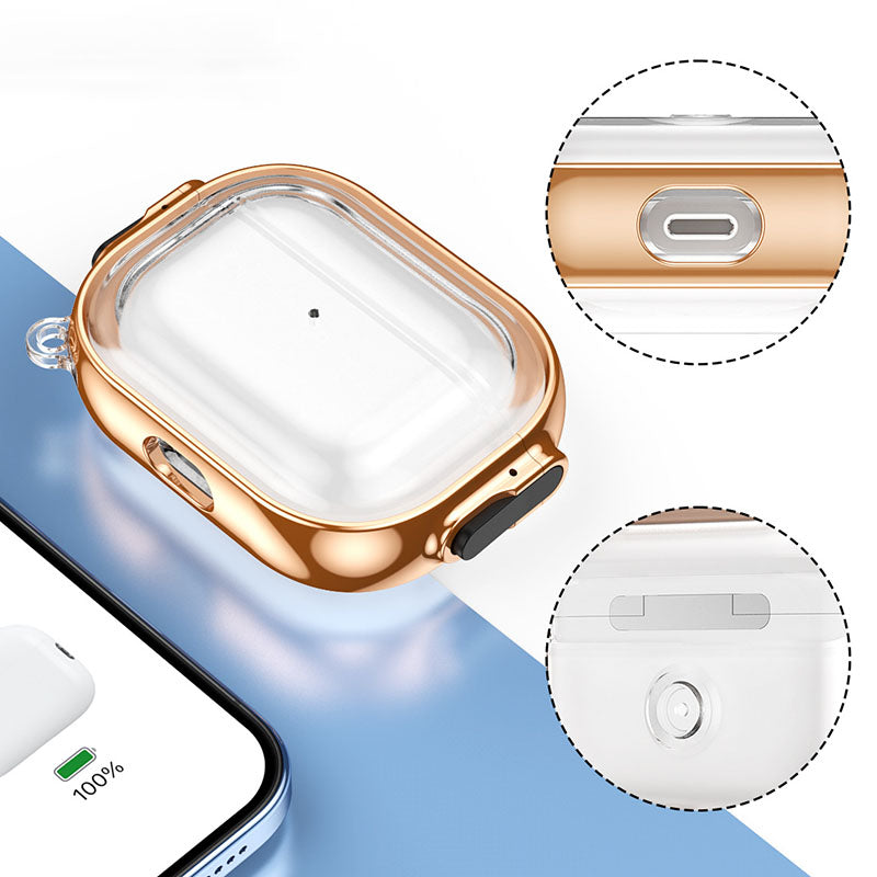 ラグジュアリークリアTPUケース【AirPods(エアーポッズ)】