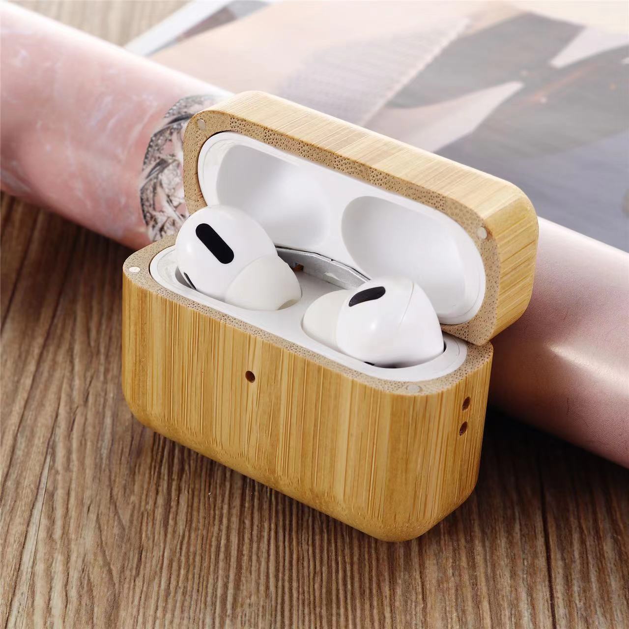 ハードウッドプレミアムケース【AirPods(エアーポッズ)】
