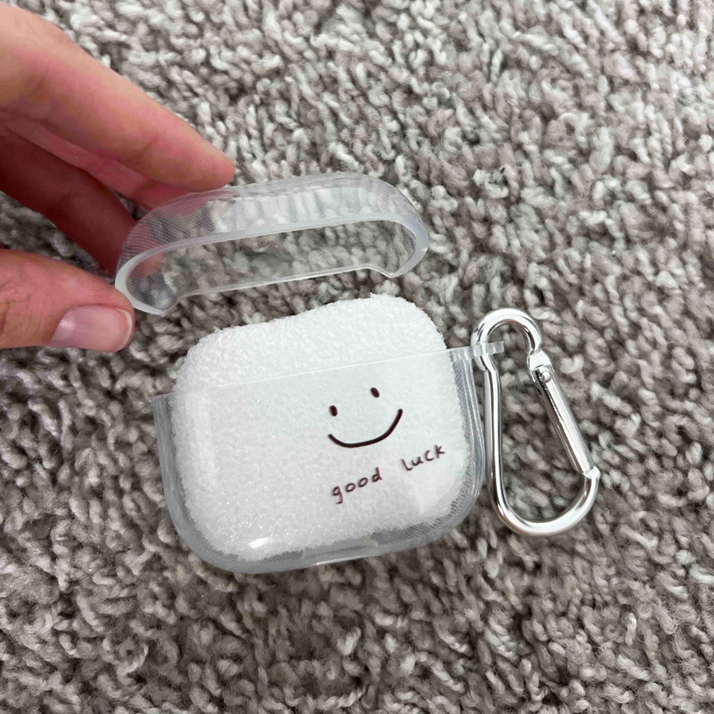 グッドラックスマイルケース【AirPods(エアーポッズ)】