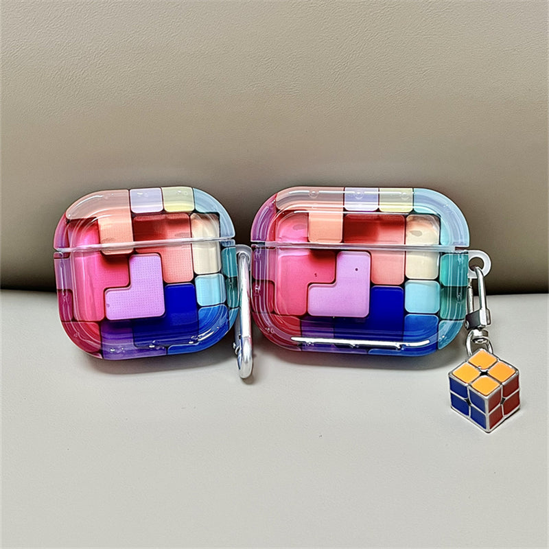 キューブデザインIMDケース【AirPods(エアーポッズ)】