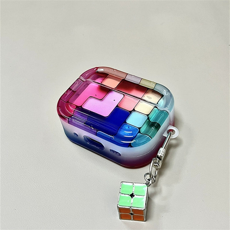 キューブデザインIMDケース【AirPods(エアーポッズ)】