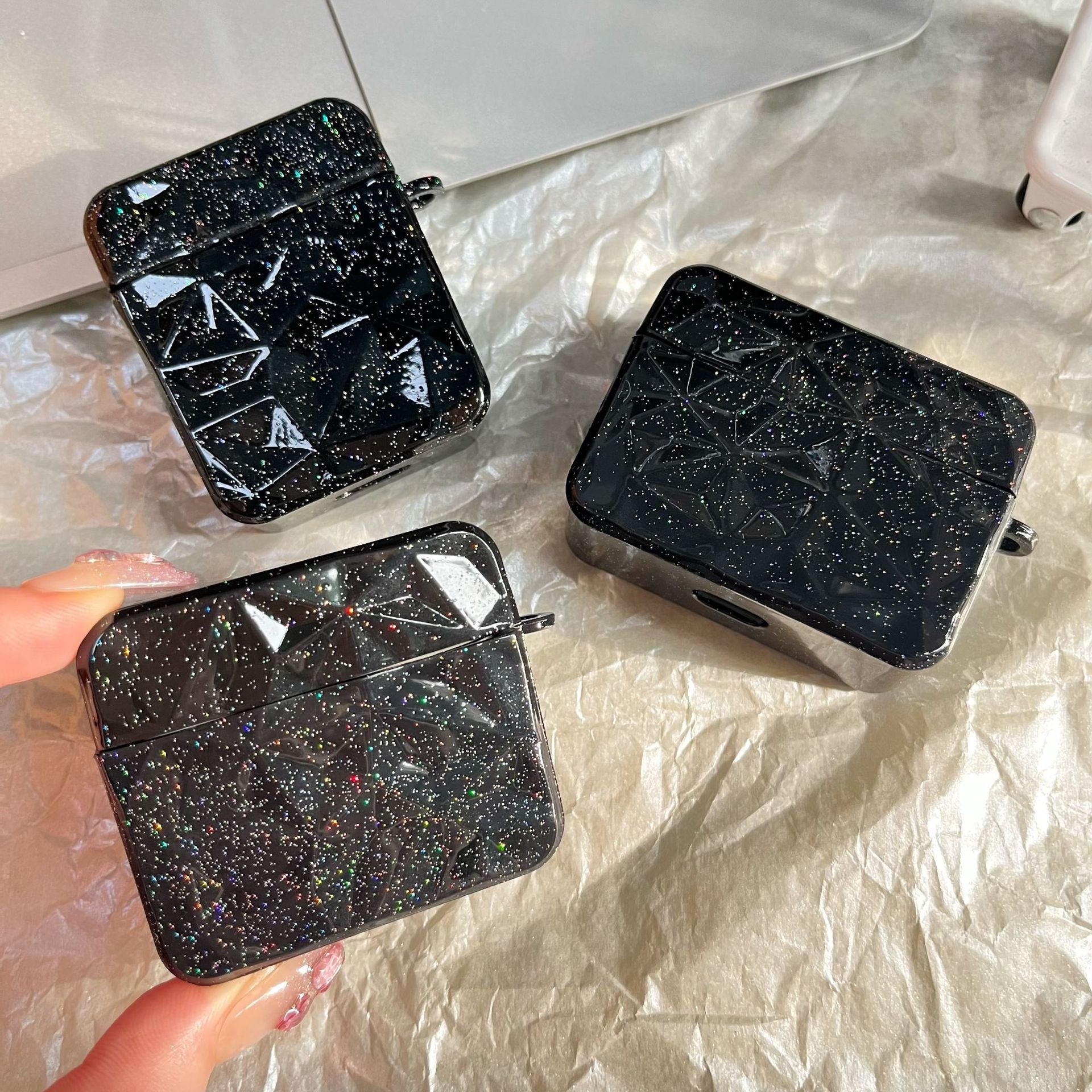 ブラックダイアモンドケース【AirPods(エアーポッズ)】