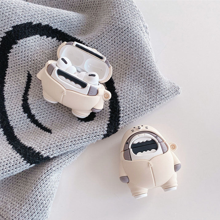シャークアザラシケース【AirPods(エアーポッズ)】