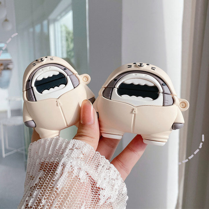 シャークアザラシケース【AirPods(エアーポッズ)】