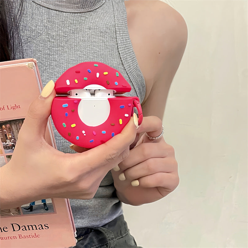ストロベリードーナツキュートケース【AirPods(エアーポッズ)】