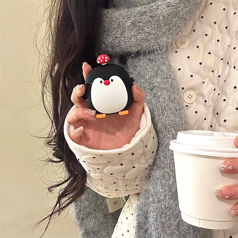 マッシュルームペンギンケース【AirPods(エアーポッズ)】
