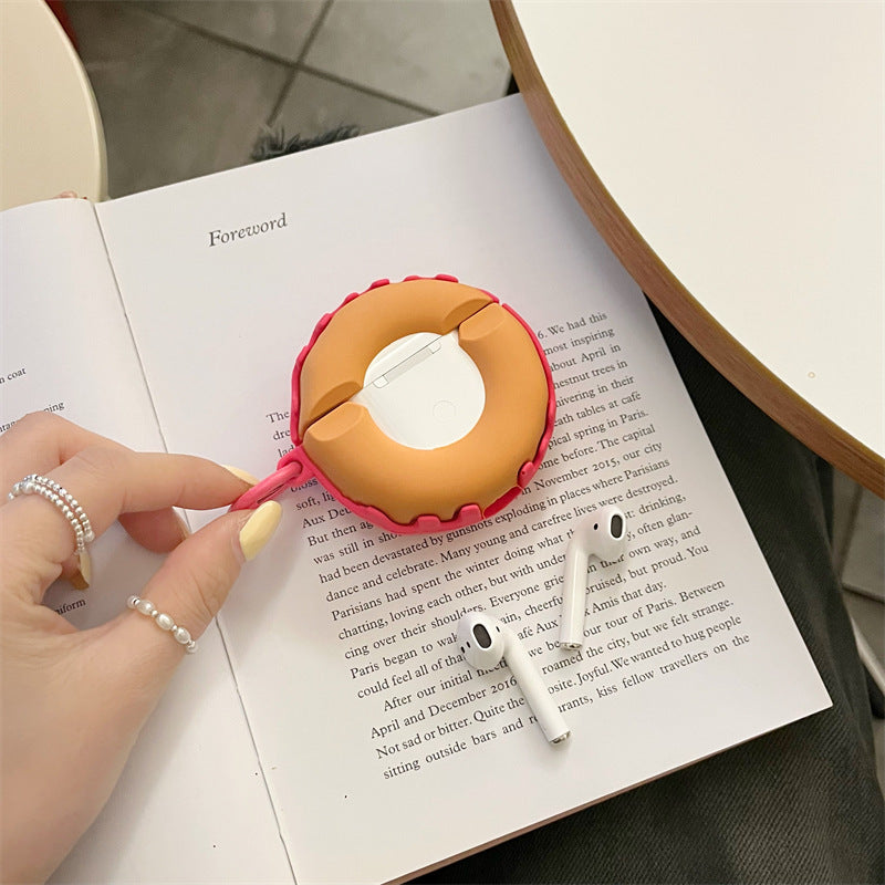 ストロベリードーナツキュートケース【AirPods(エアーポッズ)】